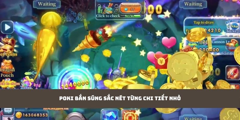 Poki bắn súng sắc nét từng chi tiết nhỏ