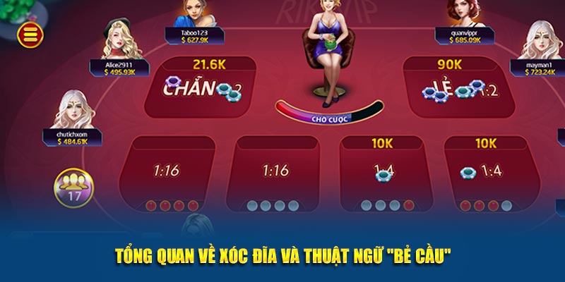 Tổng quan về xóc đĩa và thuật ngữ "bẻ cầu"